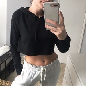 Athleisure cropped hoodie NWT